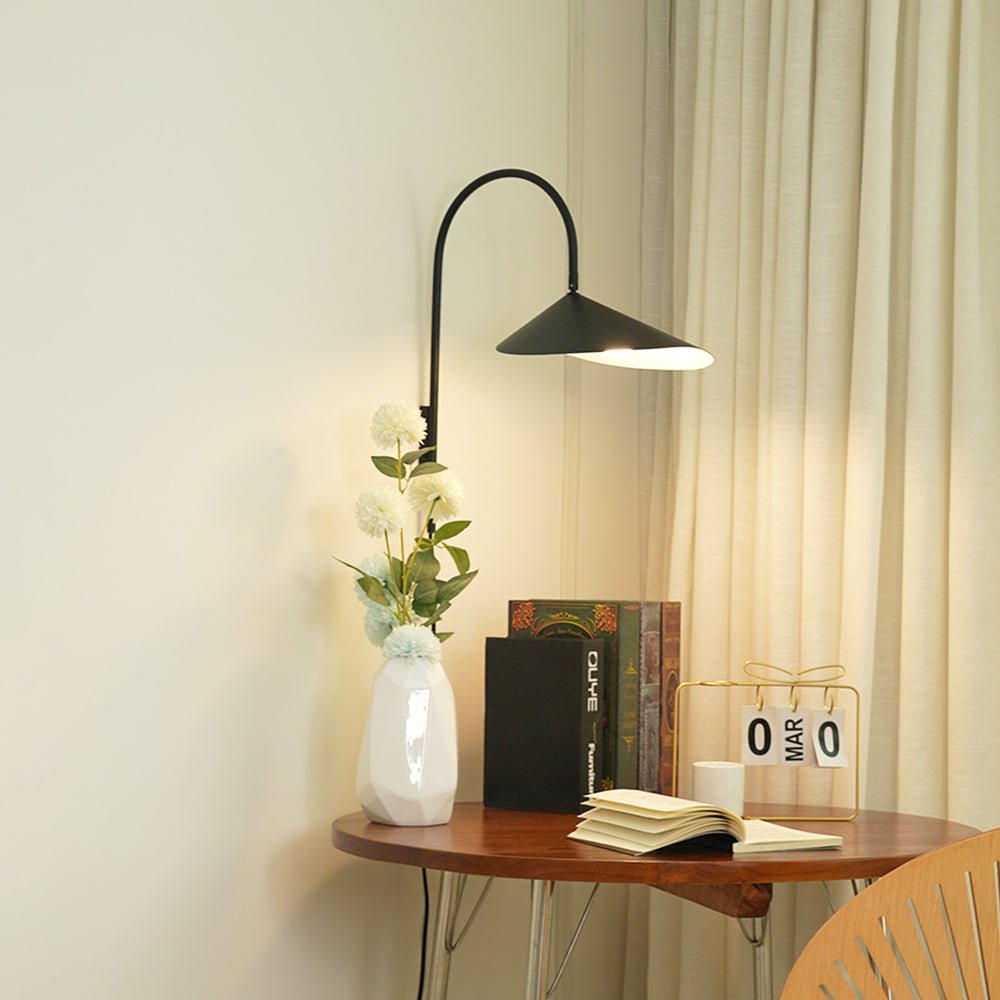 Alocasia Arc Plug-in Wall Lamp