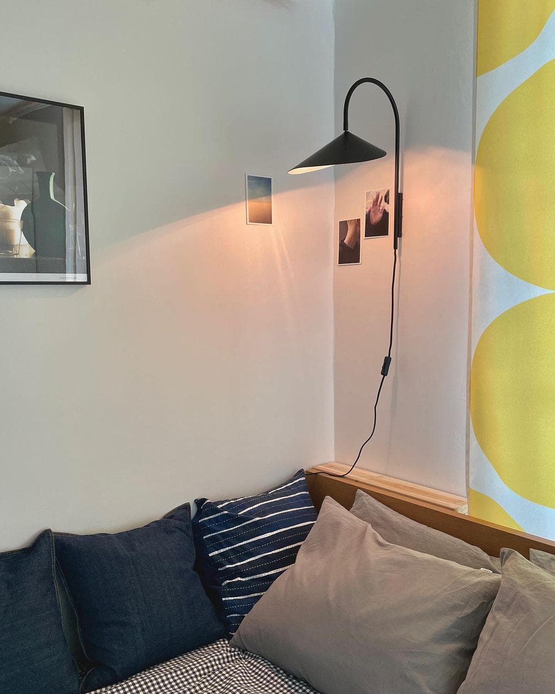 Alocasia Arc Plug-in Wall Lamp
