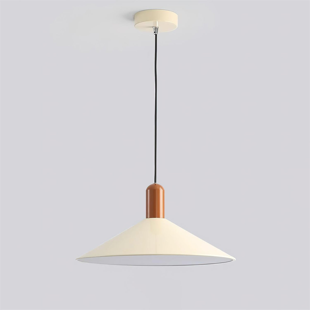Pendant Light LED Minimalist Cone Hanging Lamp for Kitchen Dining