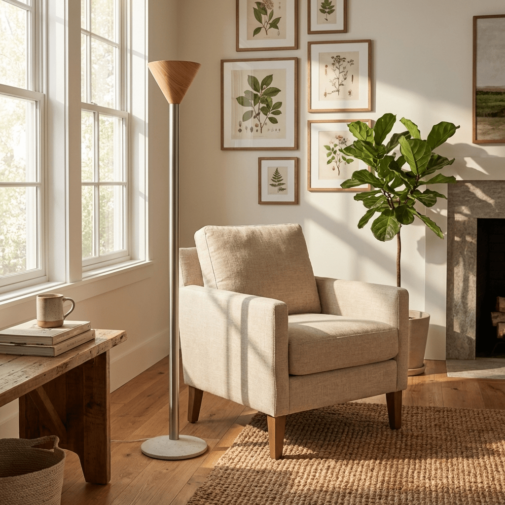 Navren Cone Floor Lamp