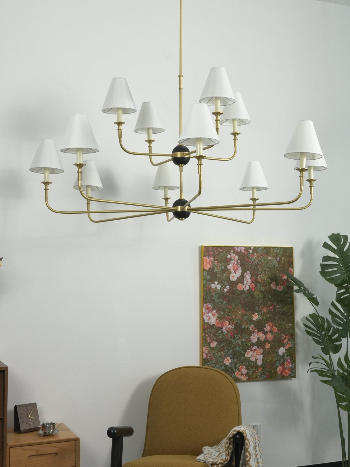 Caserelle Brass Chandelier