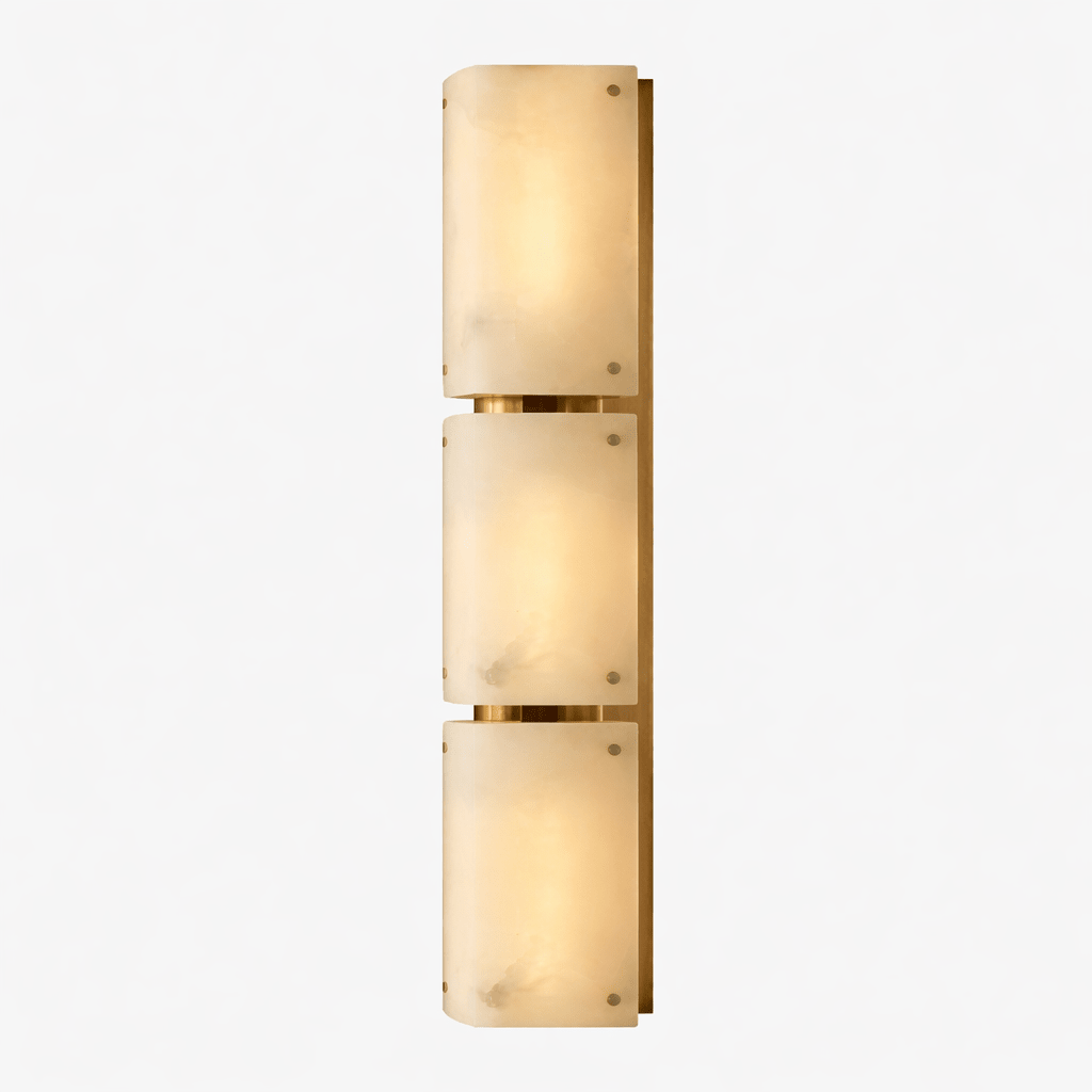 Sorein Double Panel Alabaster Wall Light