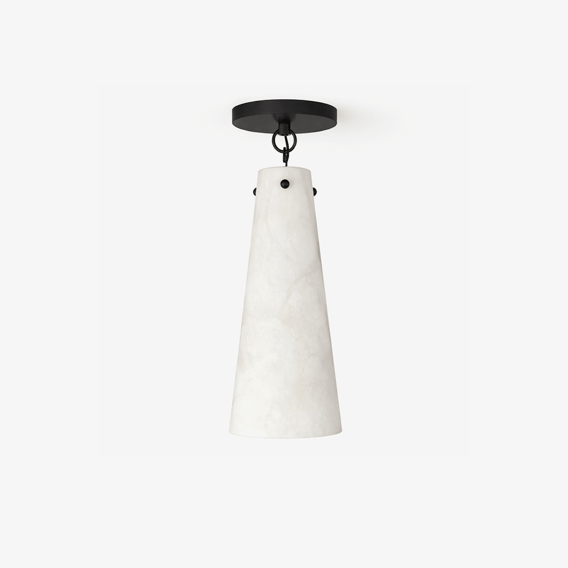 Marcellia Tapered Alabaster Ceiling Light