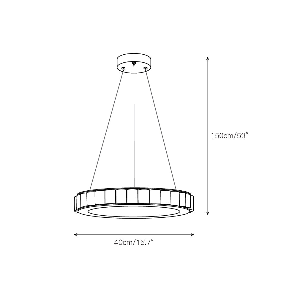 Lyra Postmodern Luxury Stainless Alabaster Chandelier