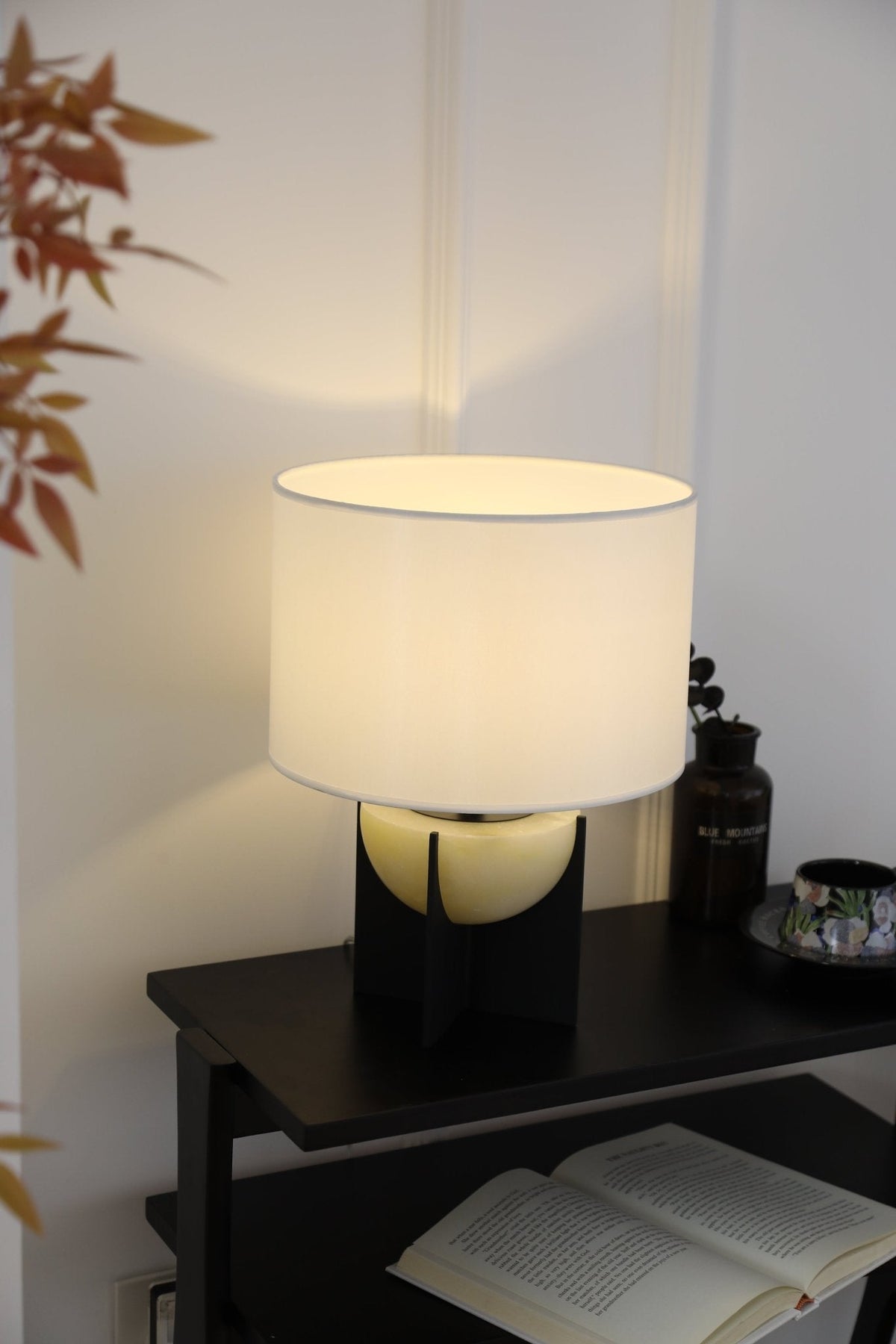 Corvielle Alabaster Table Lamp