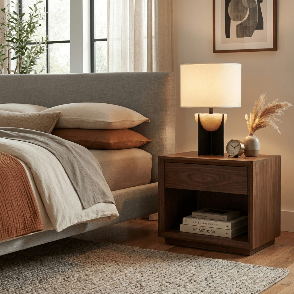 Corvielle Alabaster Table Lamp