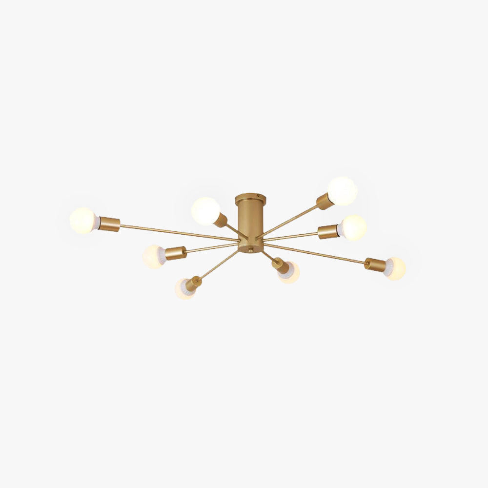 Dosutori Modern Globe Bubble Flush Mount Ceiling Light