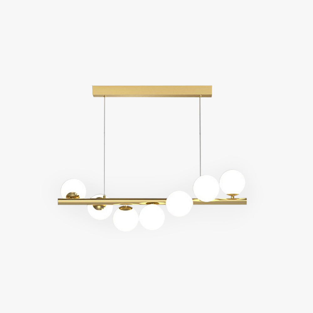 Geterin Nordic Linear LED Pendant Light, 7/9/11 Heads