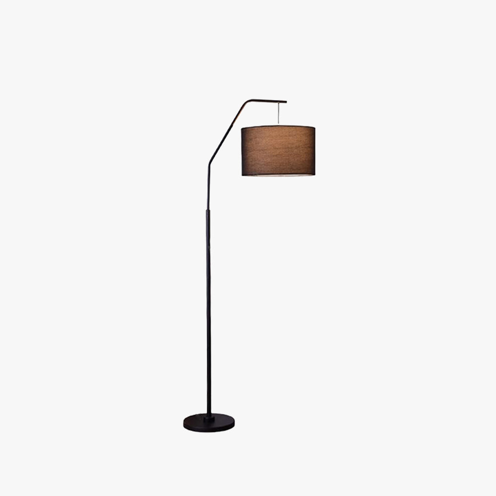 Voritis Cylinder Shape Floor Lamp, Over Arching Floor Lamp, Unique