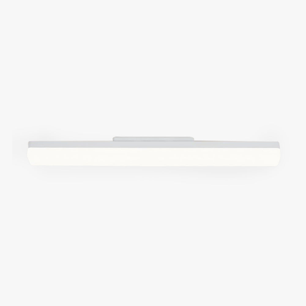 Zokared Modern Rectangular Modern Wall Lamp, White