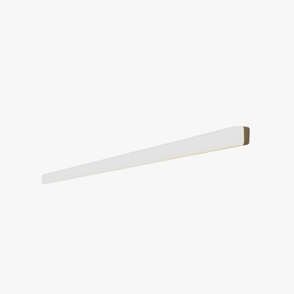 Rikives Simple White Bar Mirror Front Vanity Wall Lamp