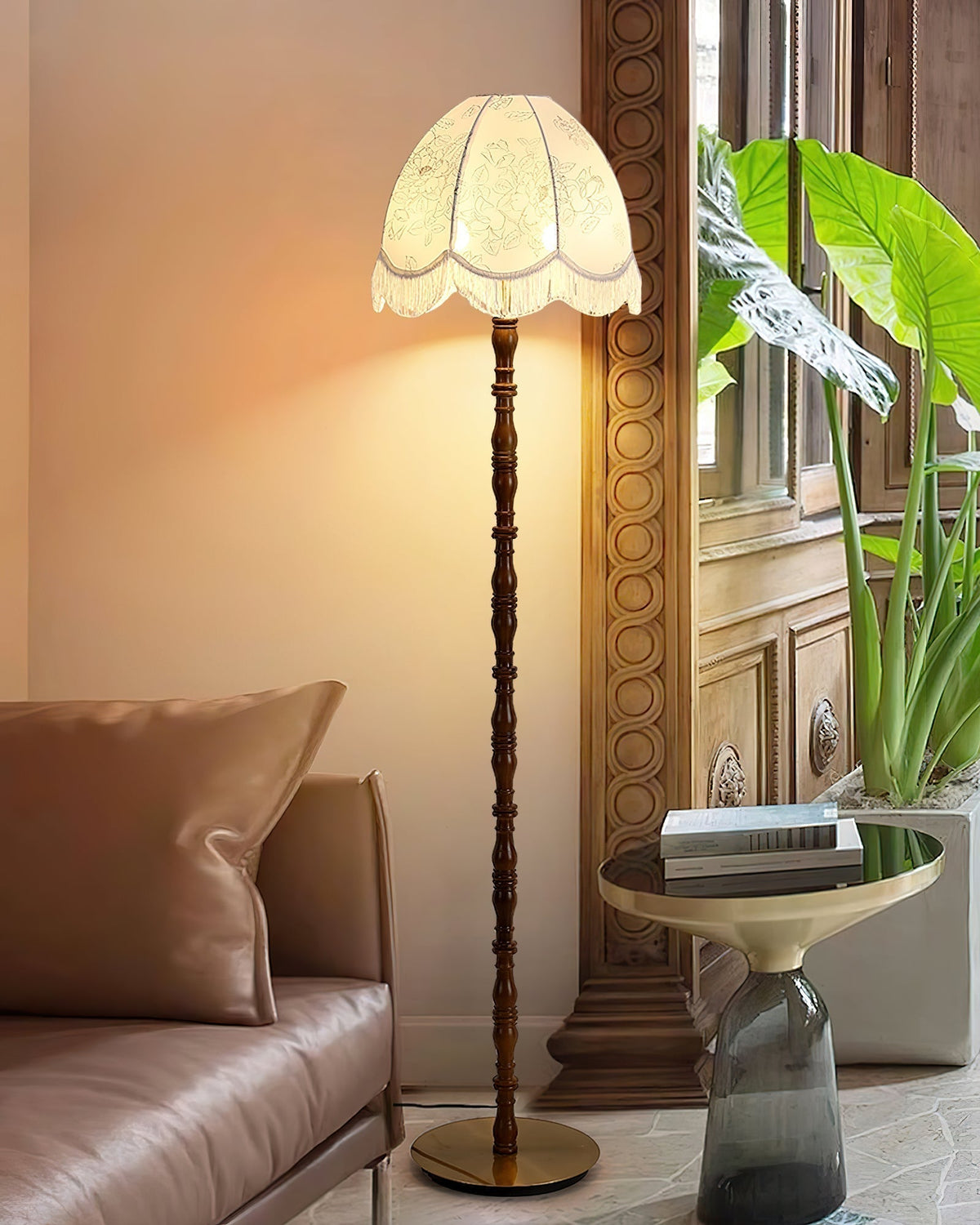 Fioeette Fabric Floor Lamp
