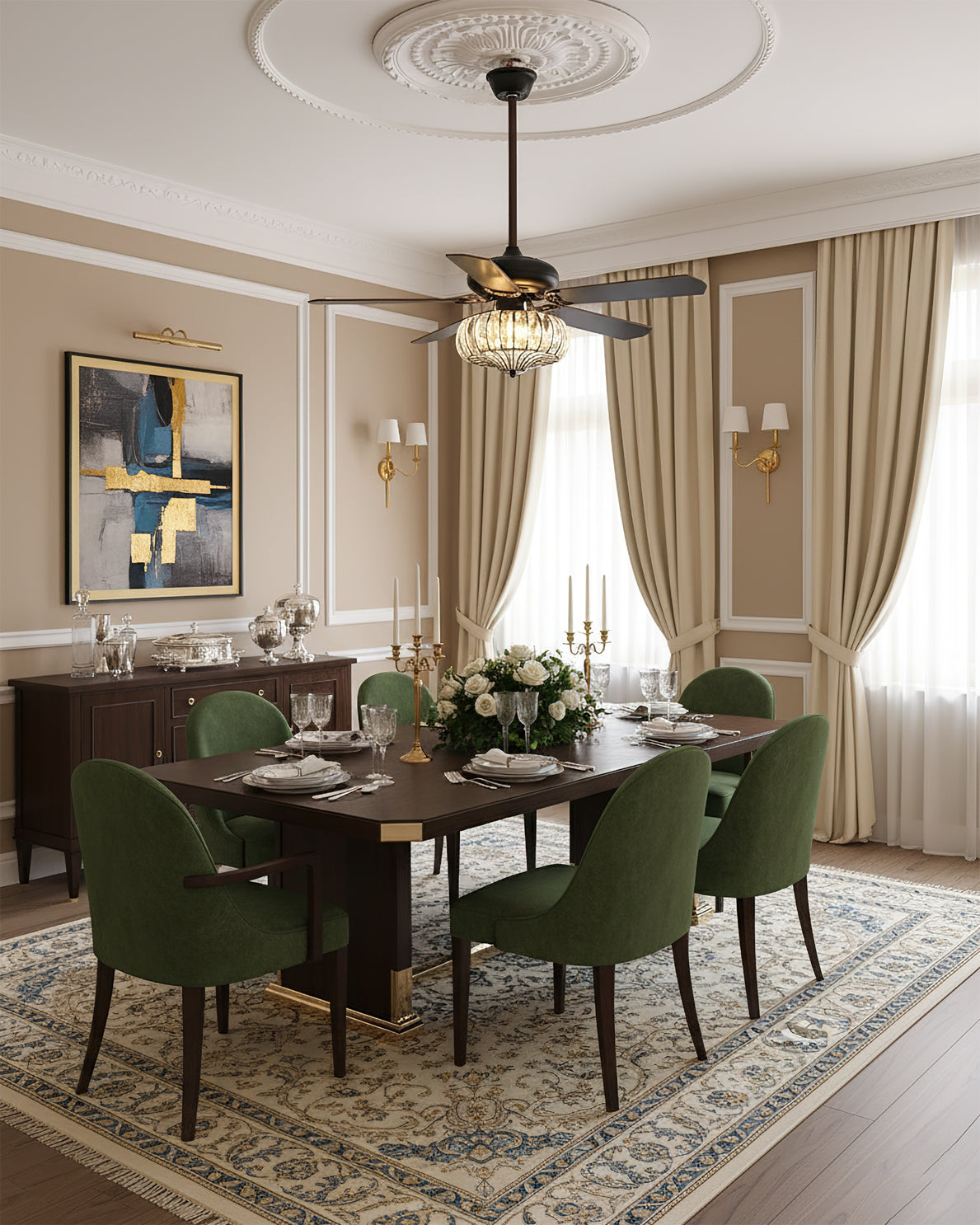 Bernardino Ceiling Fan Light