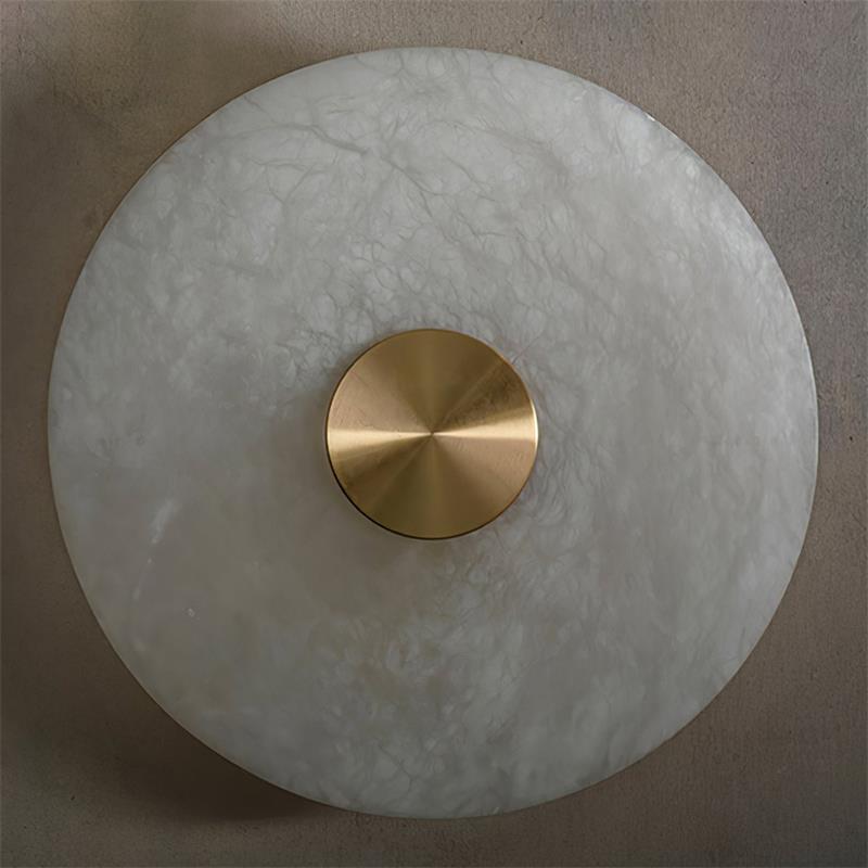 Ildvuvyu Alabaster Wall Lamp-Relic Pieces