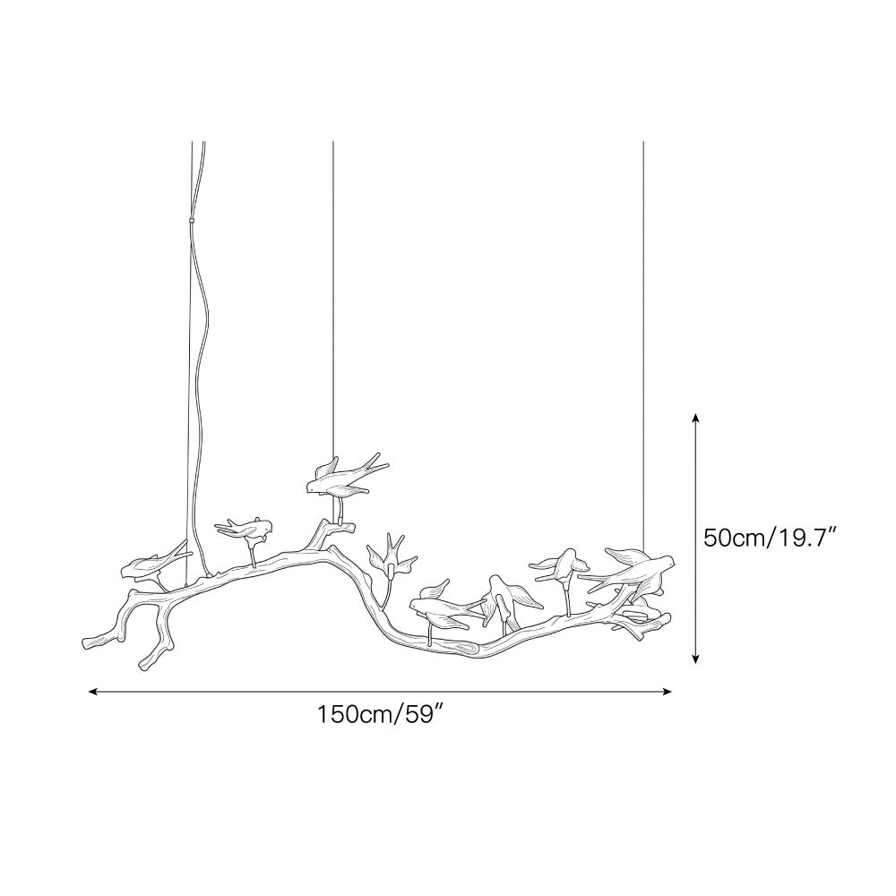Virainelle Linear Chandelier