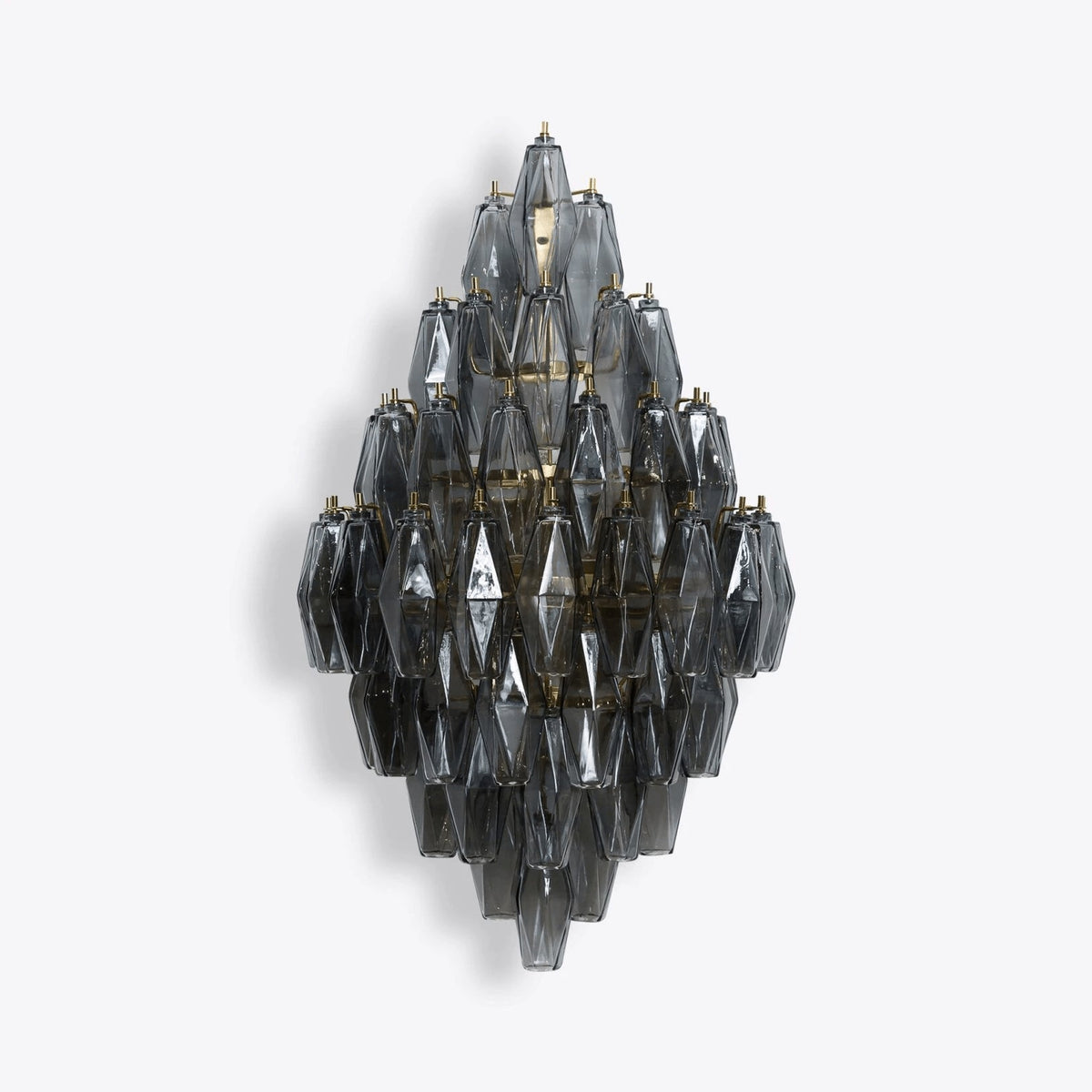Zyrelis Polyhedral Glass Sconce