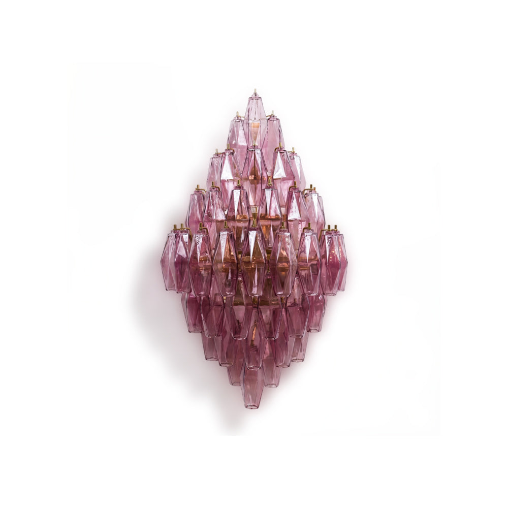 Zyrelis Polyhedral Glass Sconce