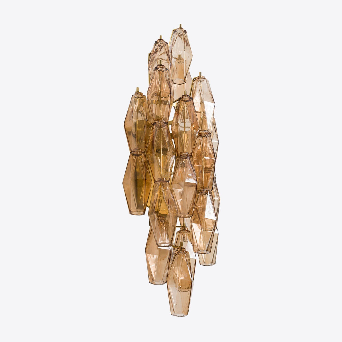 Zyrelis Polyhedral Glass Sconce