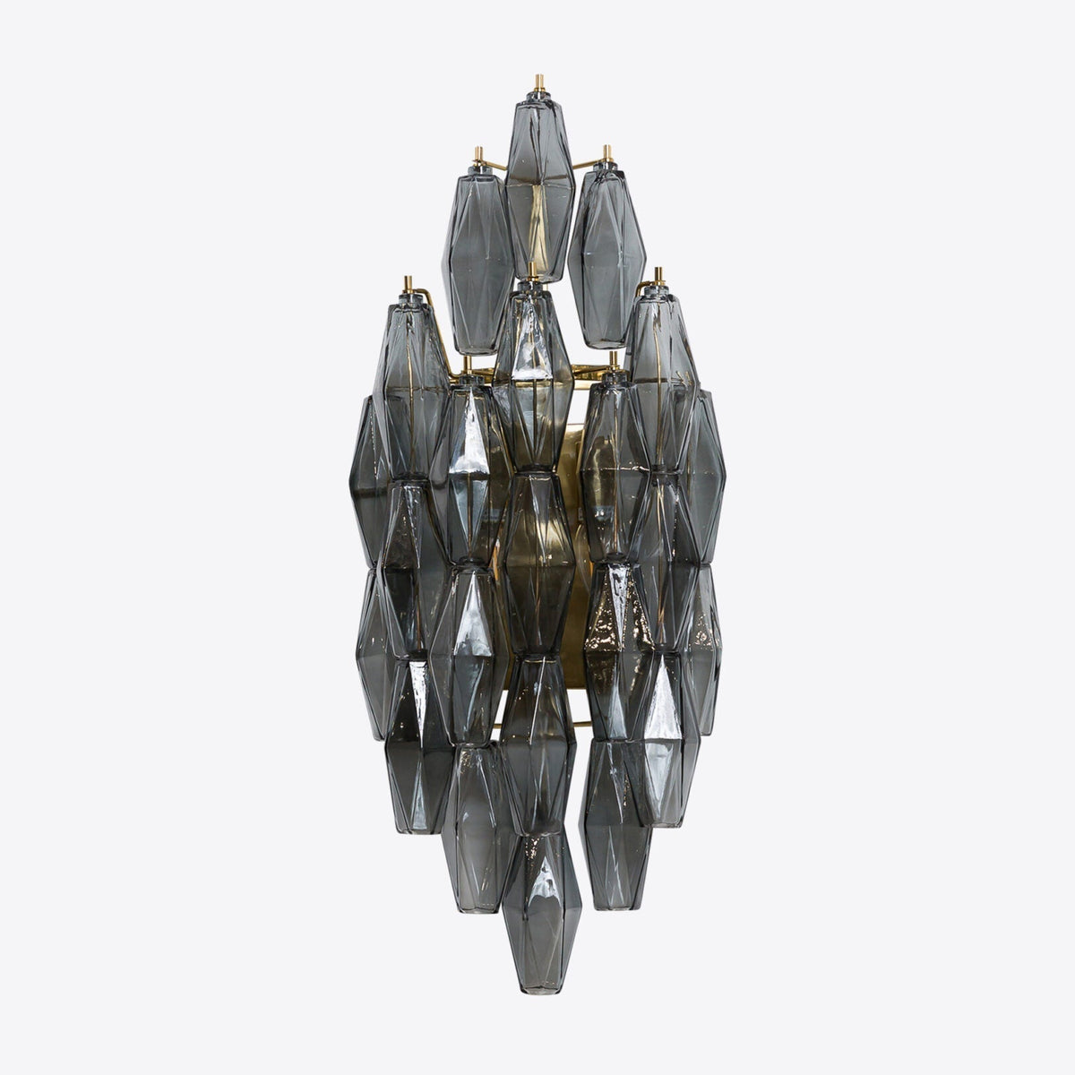 Zyrelis Polyhedral Glass Sconce