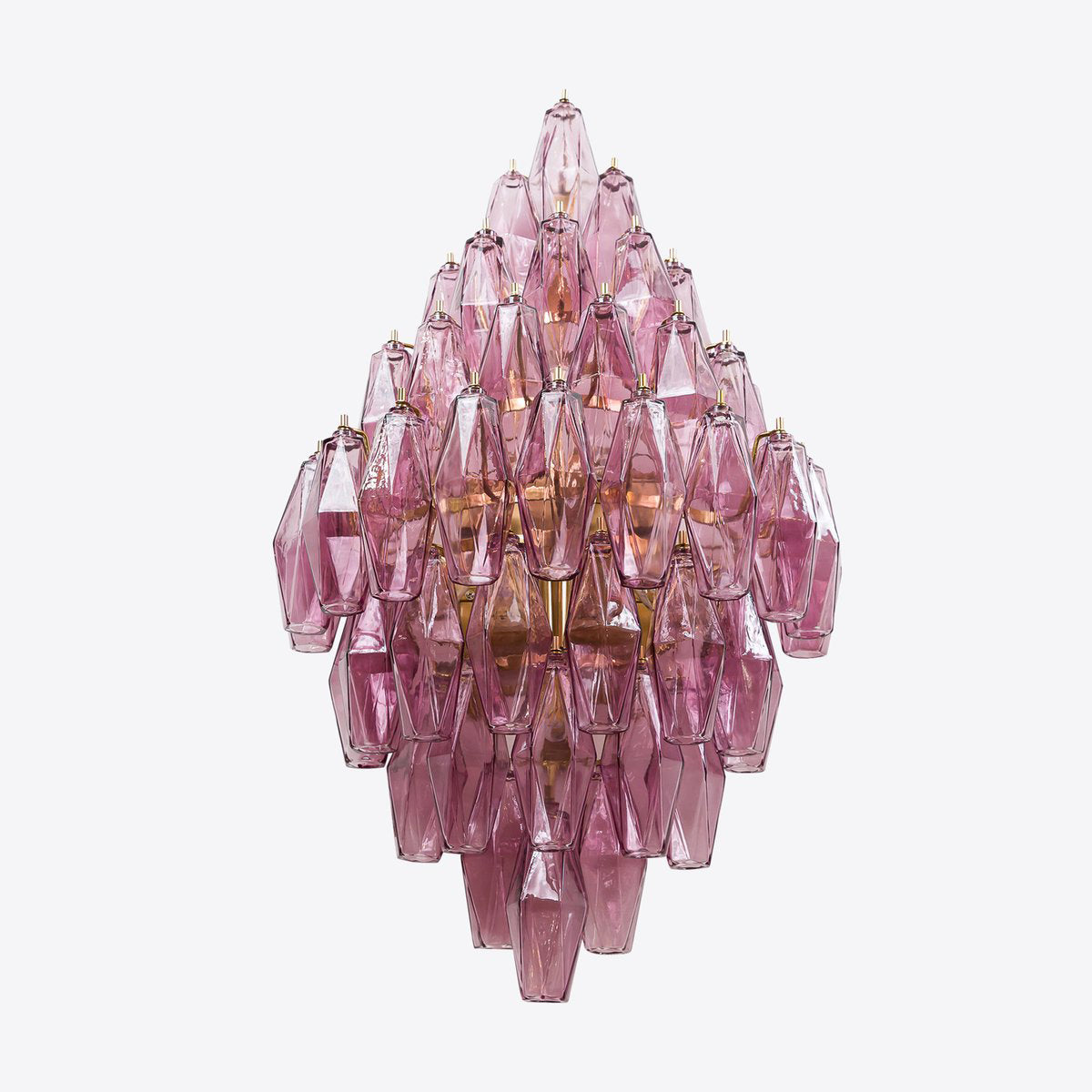 Zyrelis Polyhedral Glass Sconce
