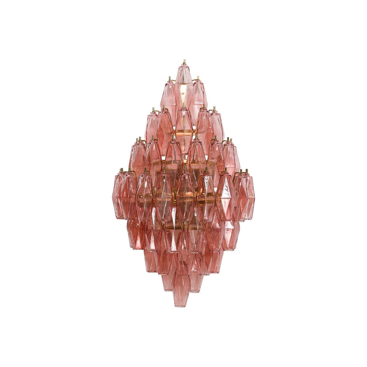 Zyrelis Polyhedral Glass Sconce