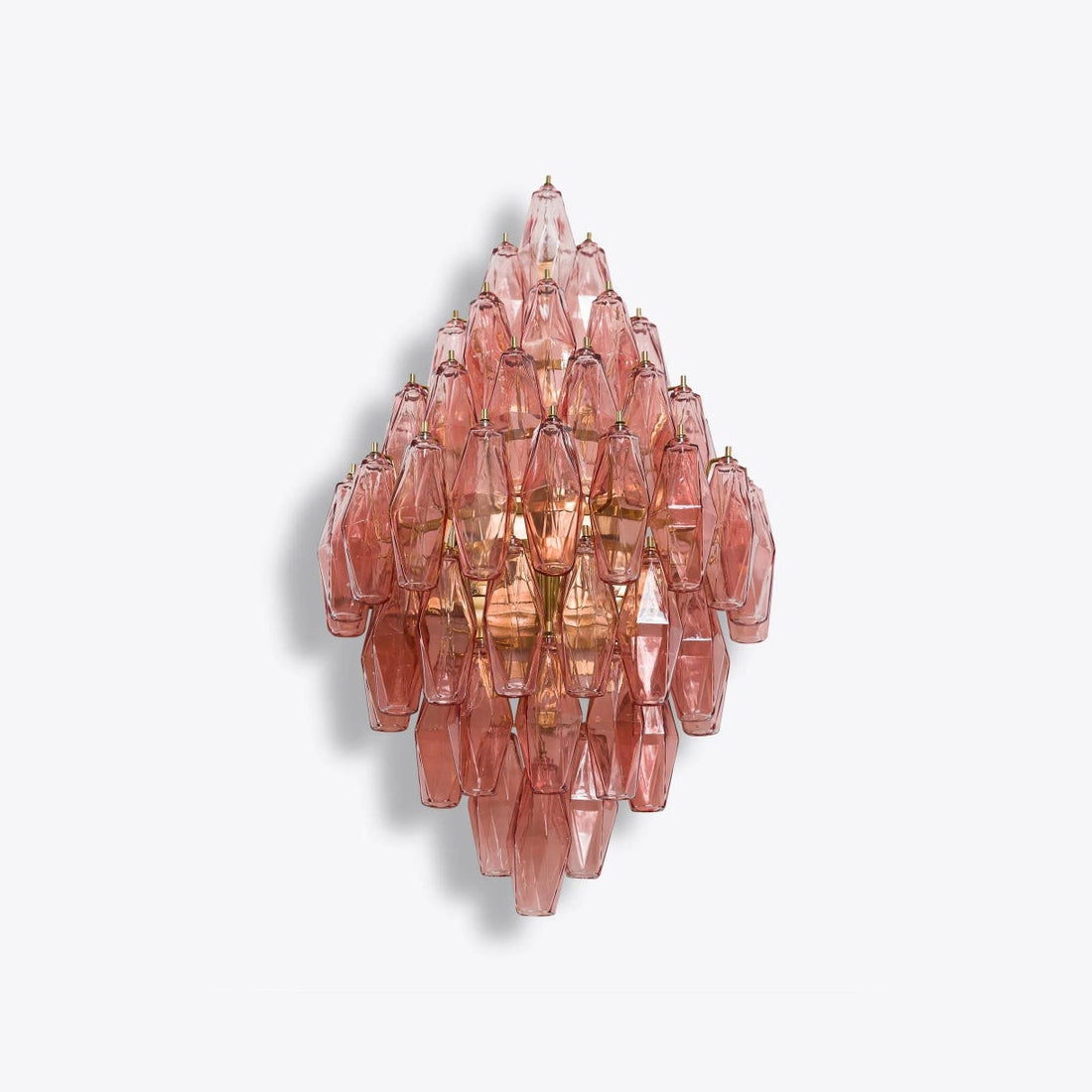 Zyrelis Polyhedral Glass Sconce