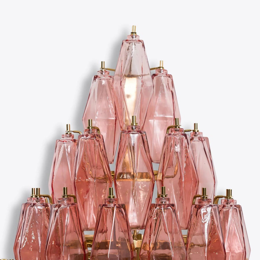 Zyrelis Polyhedral Glass Sconce
