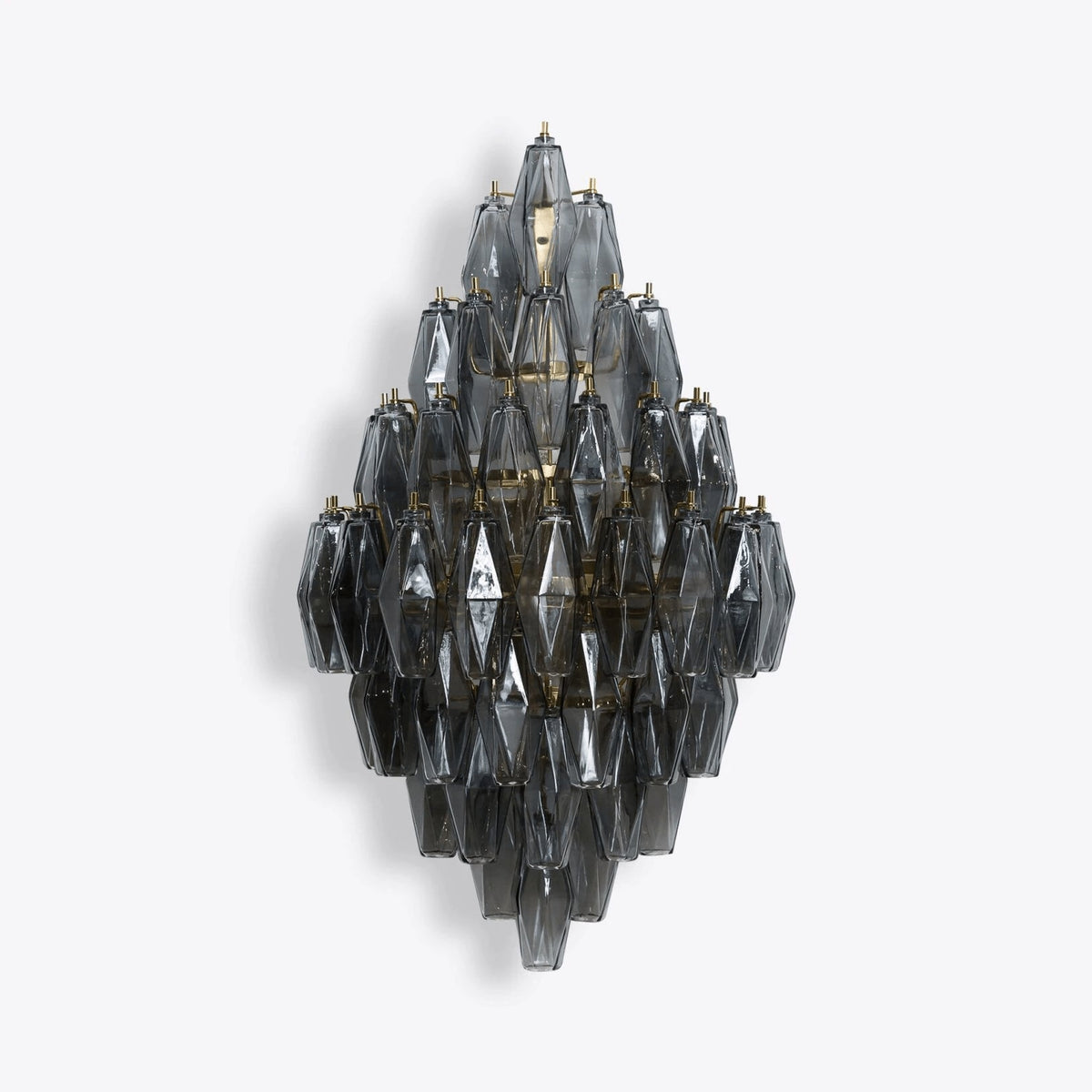 Zyrelis Polyhedral Glass Sconce