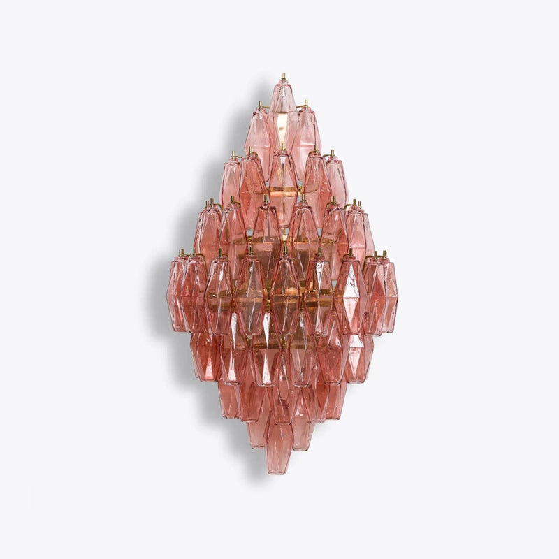 Zyrelis Polyhedral Glass Sconce