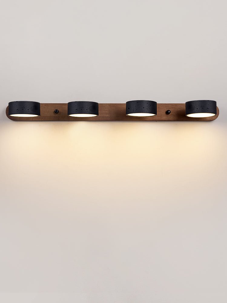 Serarise Black Travertine Duo Wall Light