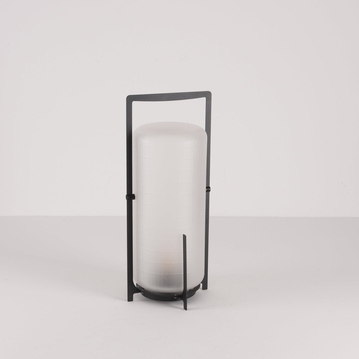 Calderis Black Twilight Lantern Table Lamp