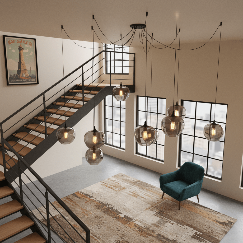 Noreia Bottle Pendant Light