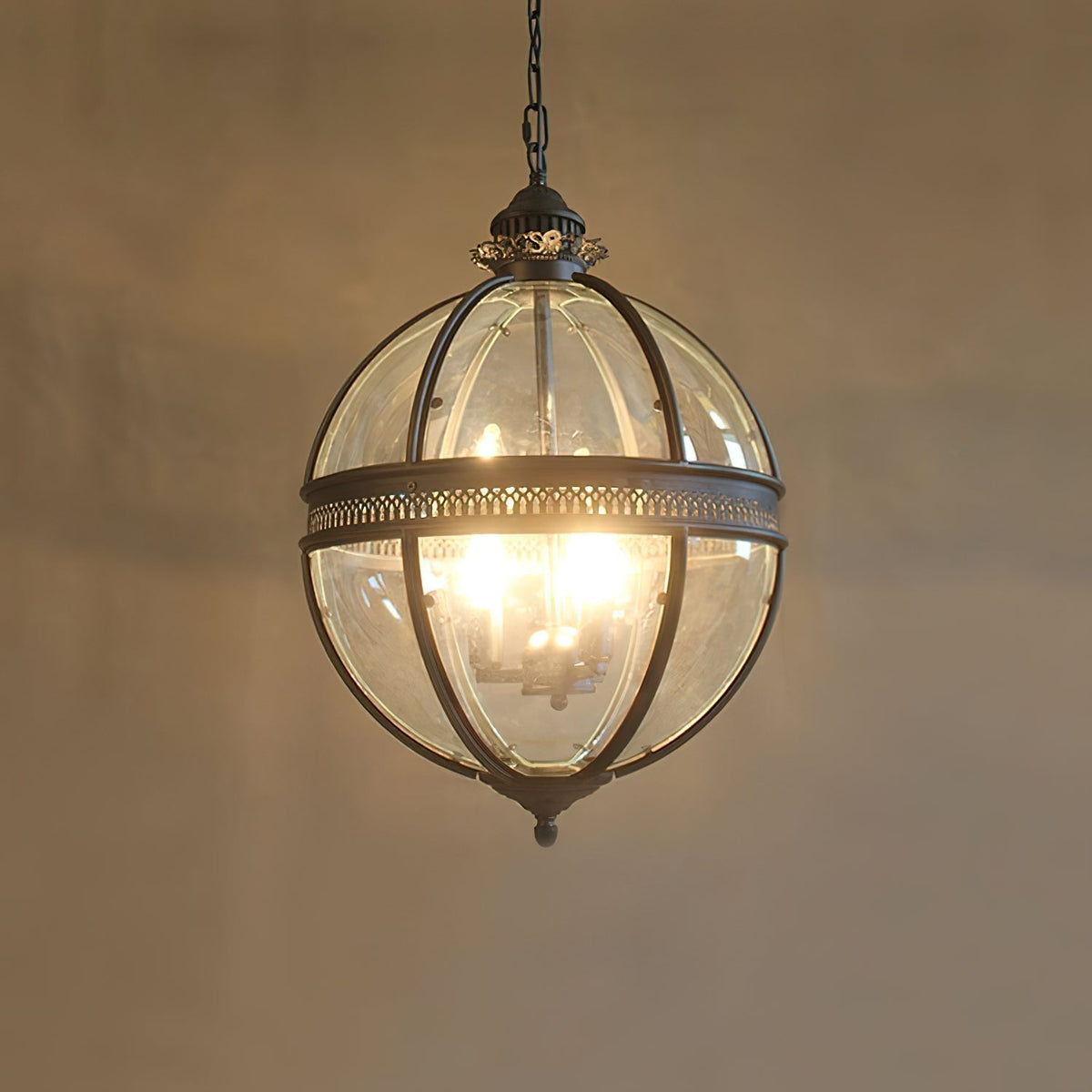 Dudelot Retro Pendant Light Glass