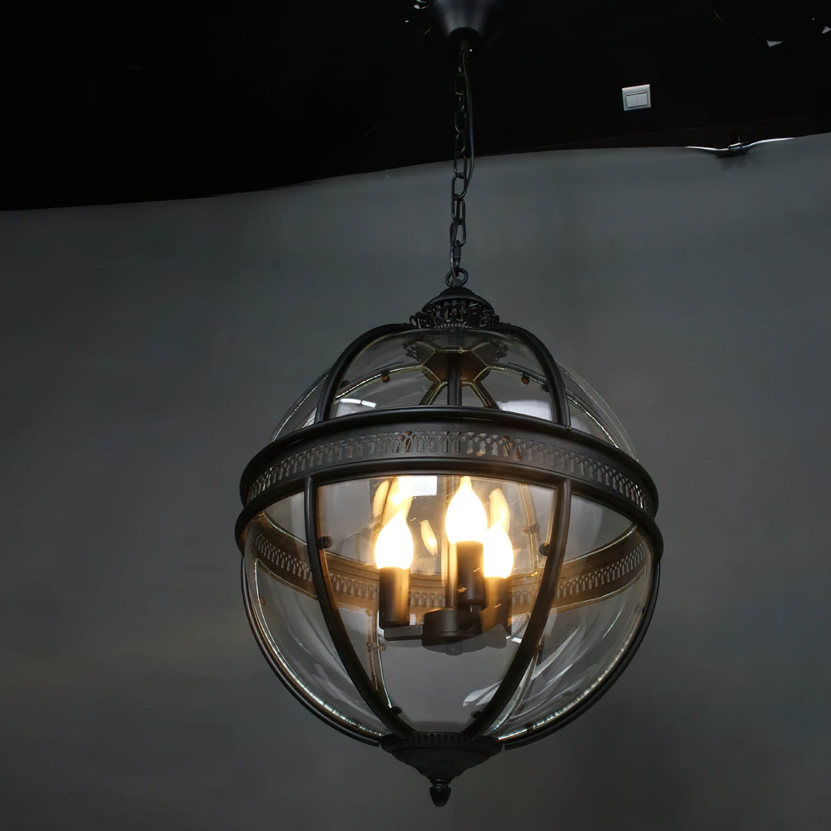 Dudelot Retro Pendant Light Glass