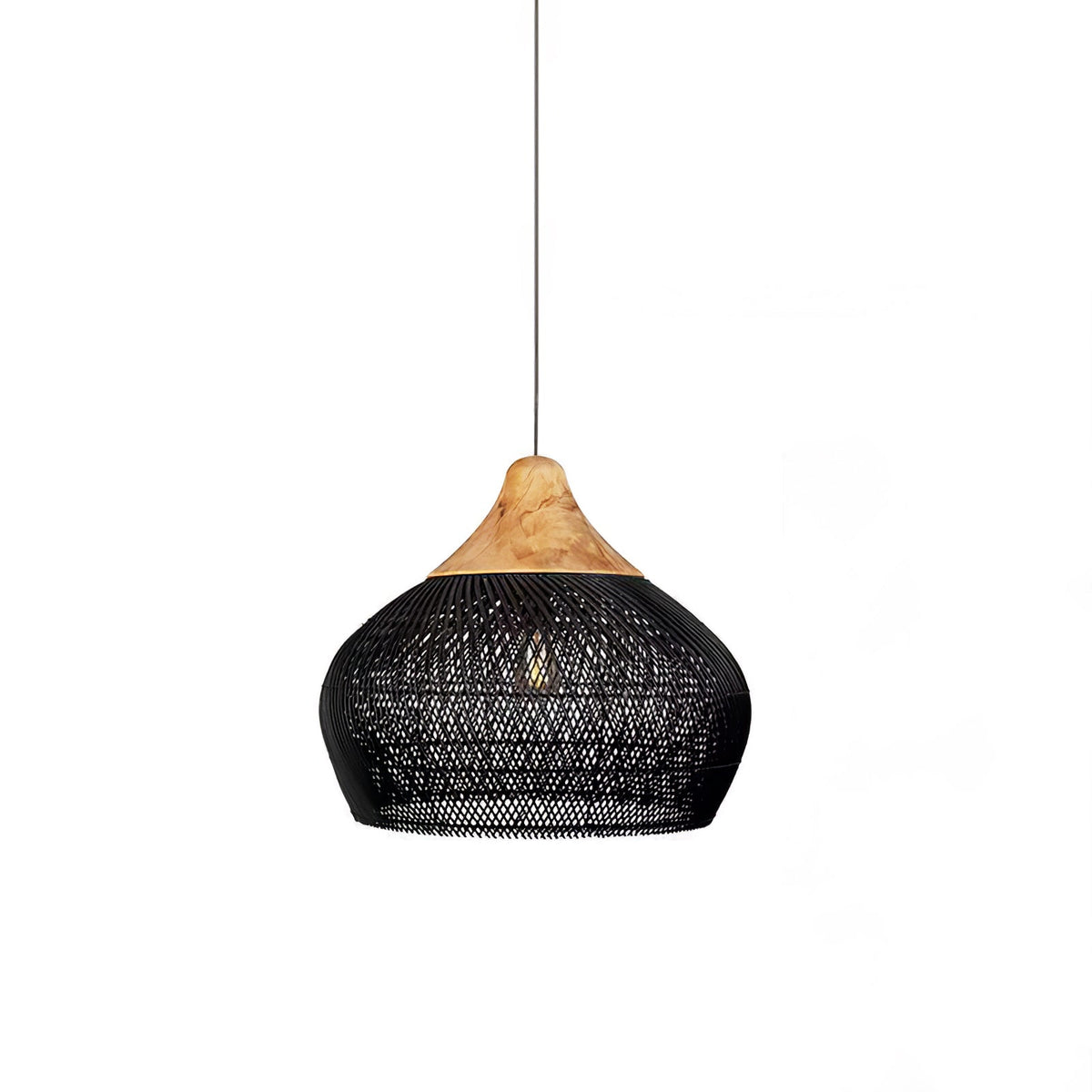Junari Braided Rattan Pendant Lamp