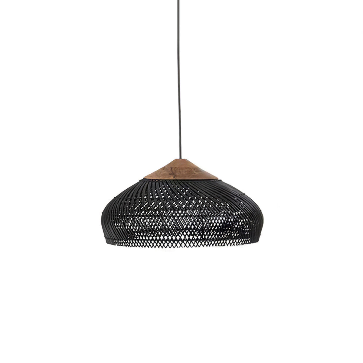 Junari Braided Rattan Pendant Lamp