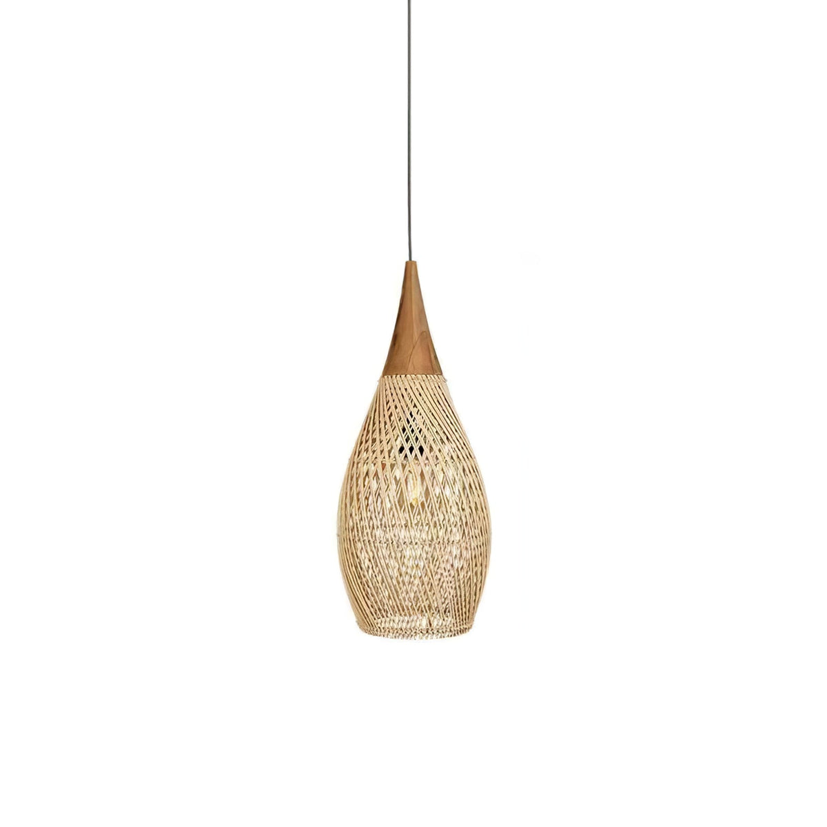 Junari Braided Rattan Pendant Lamp