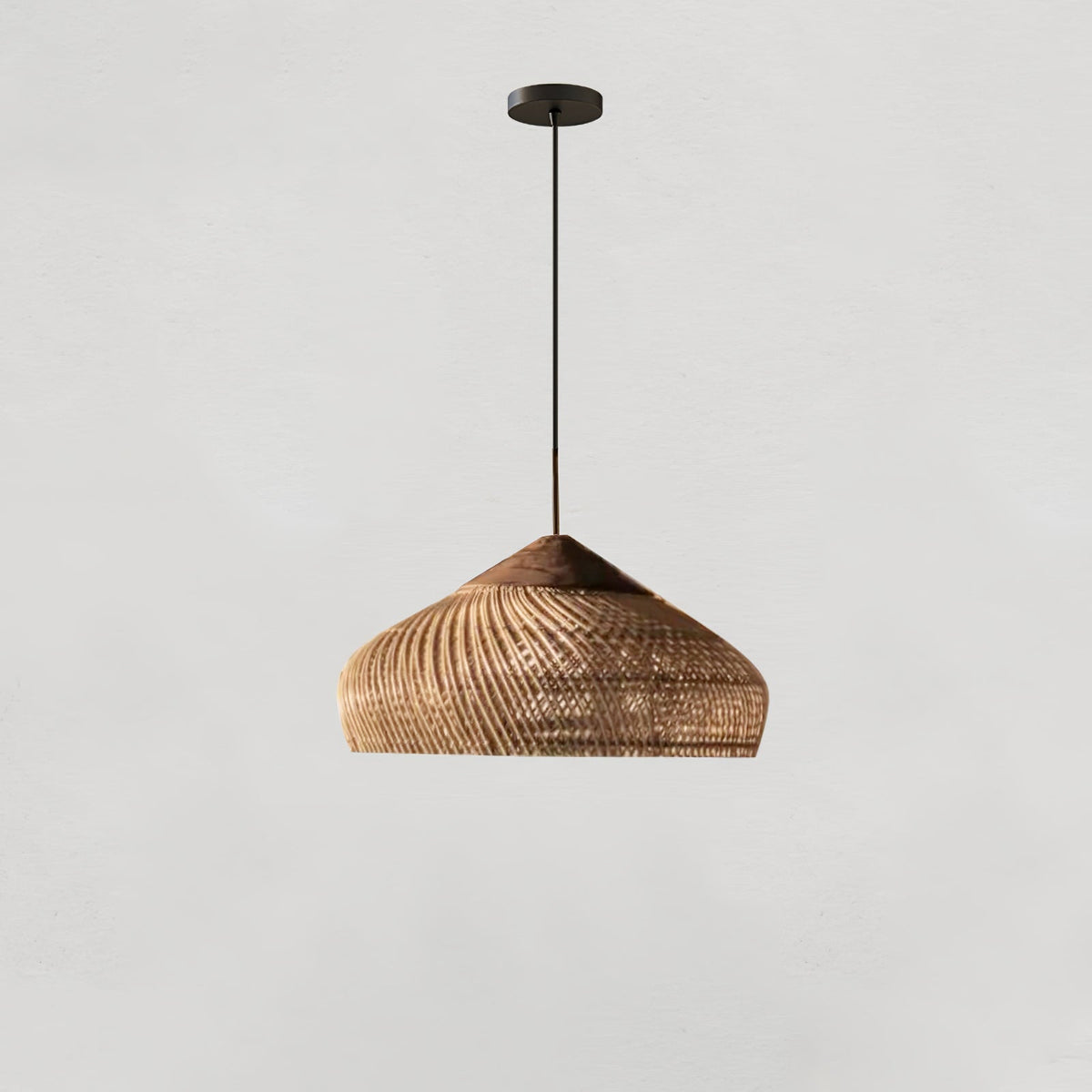 Junari Braided Rattan Pendant Lamp