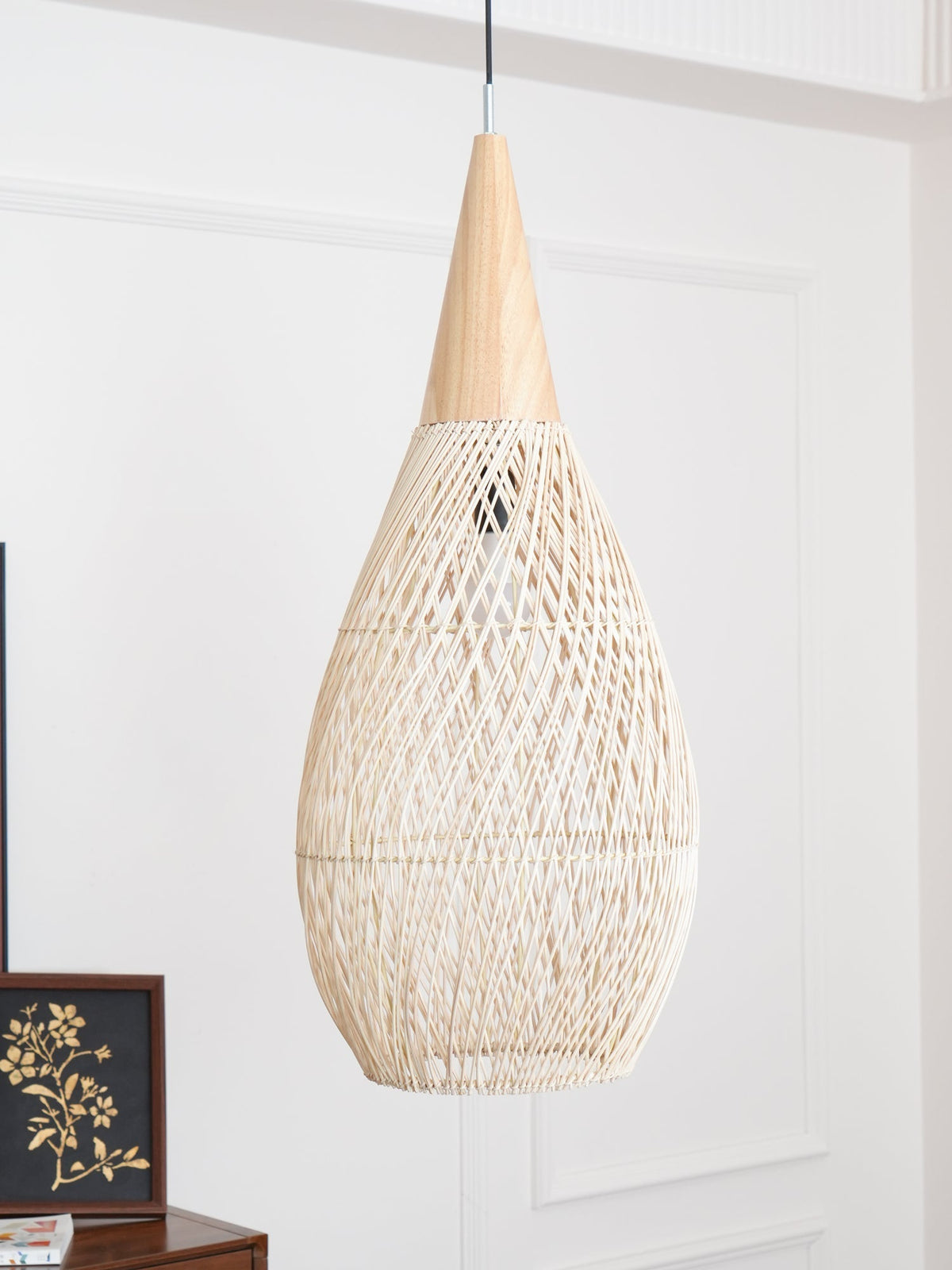 Junari Braided Rattan Pendant Lamp