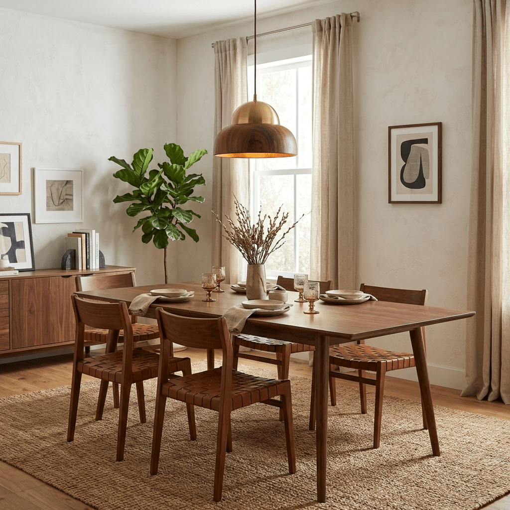 Velmory Wood Dome Pendant Lamp