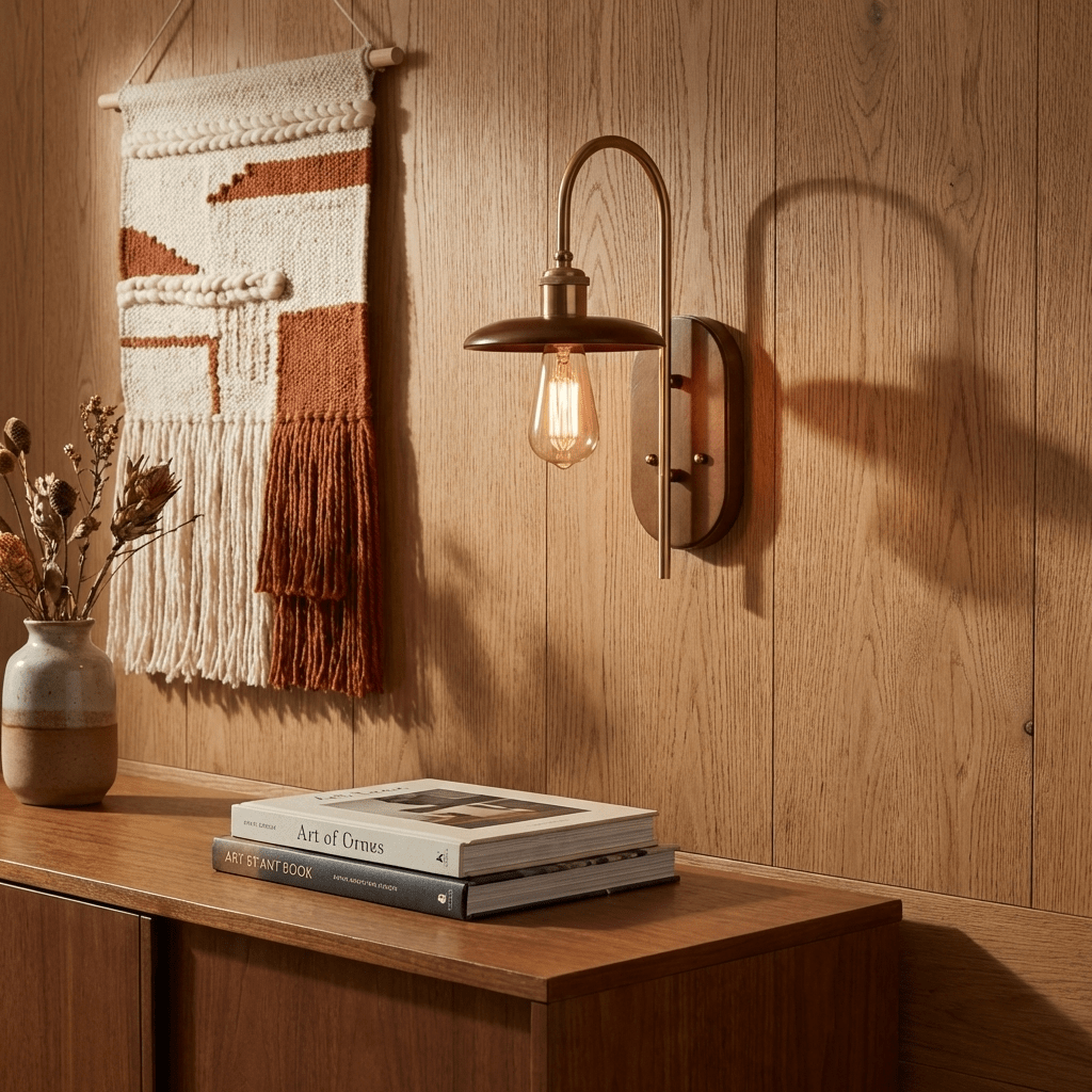 Marcellis Brane Arch Wall Lamp