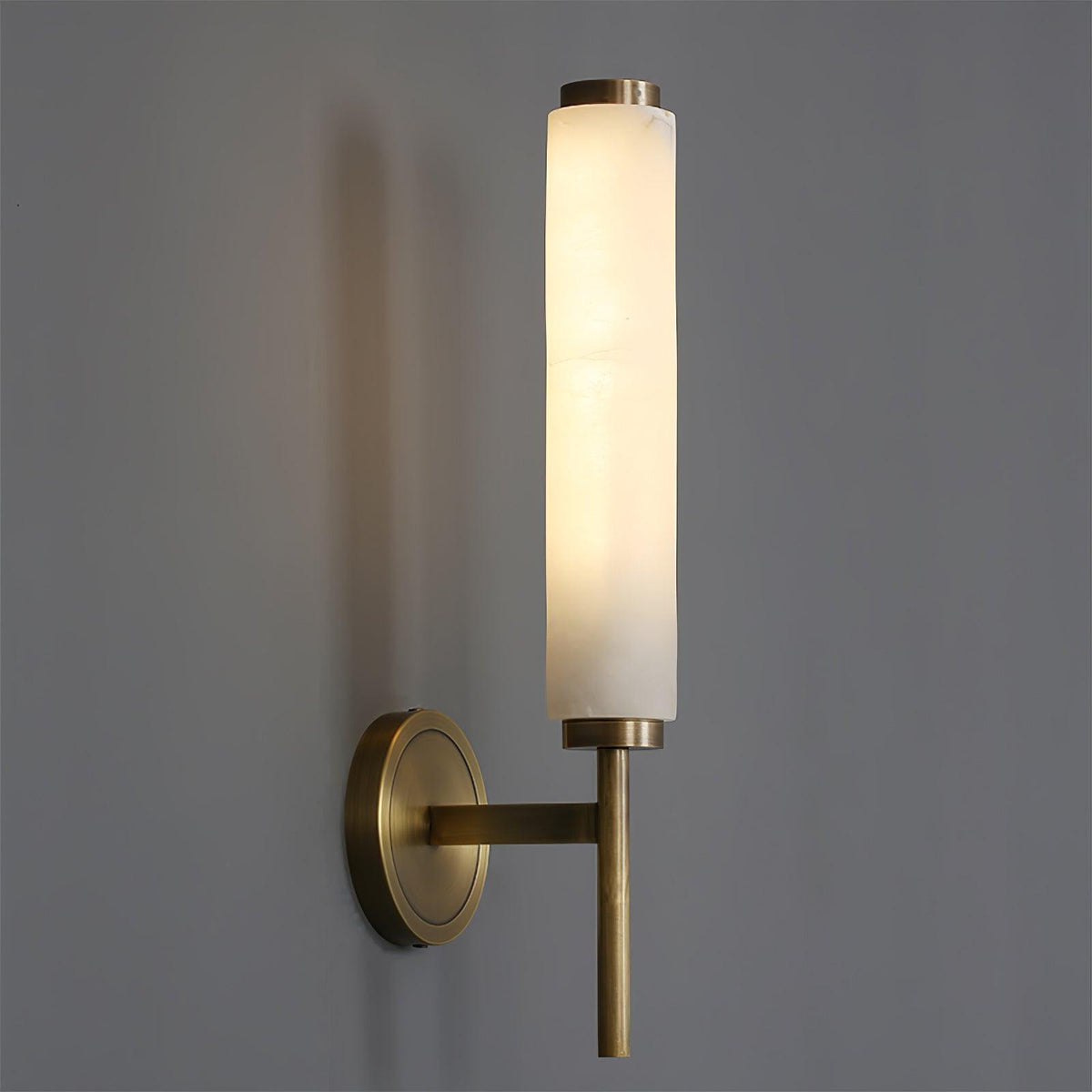 Sobigad Art Deco Alabaster Wall Lamp