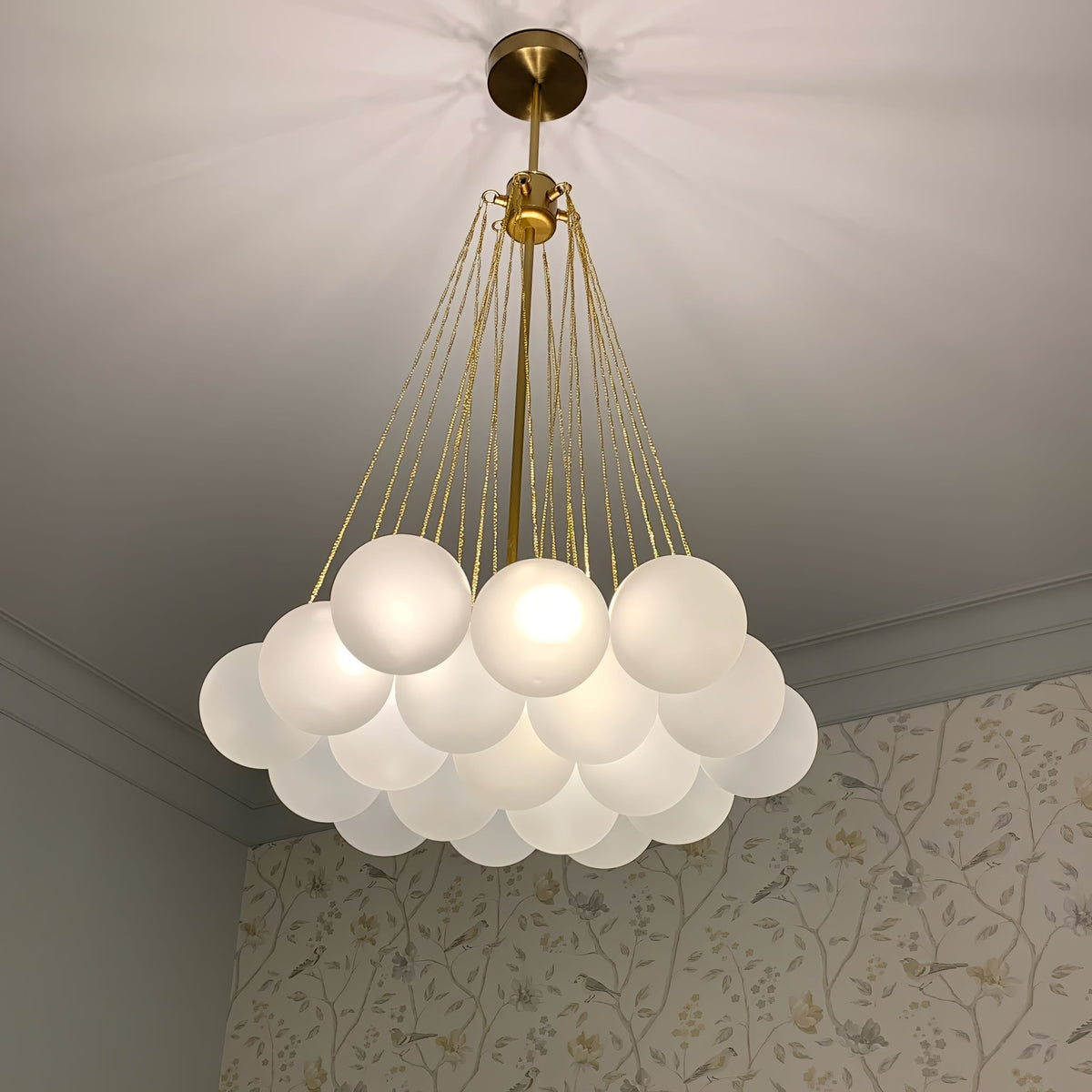 Pugusel Glass Globe Pendant Light Bubble