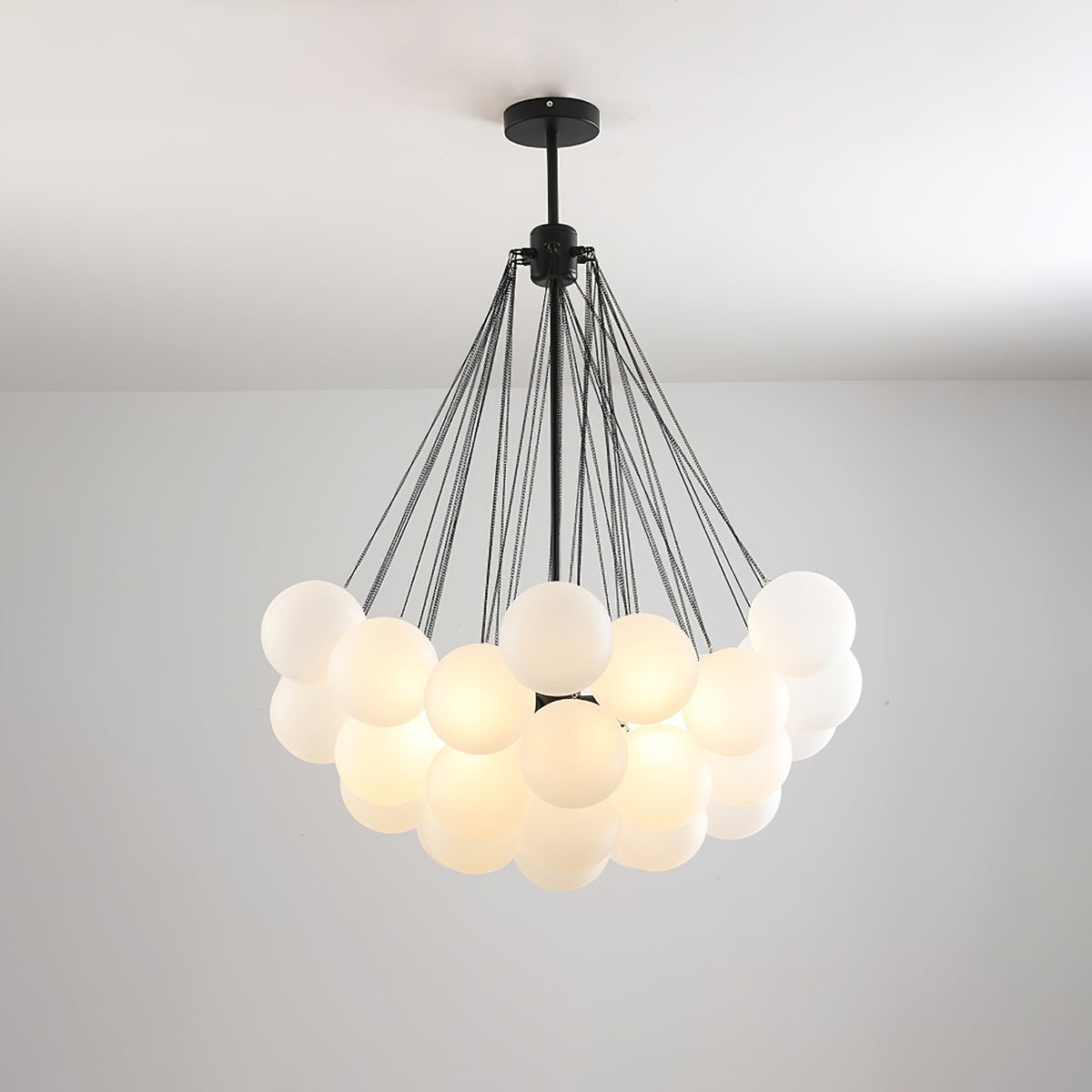 Pugusel Glass Globe Pendant Light Bubble