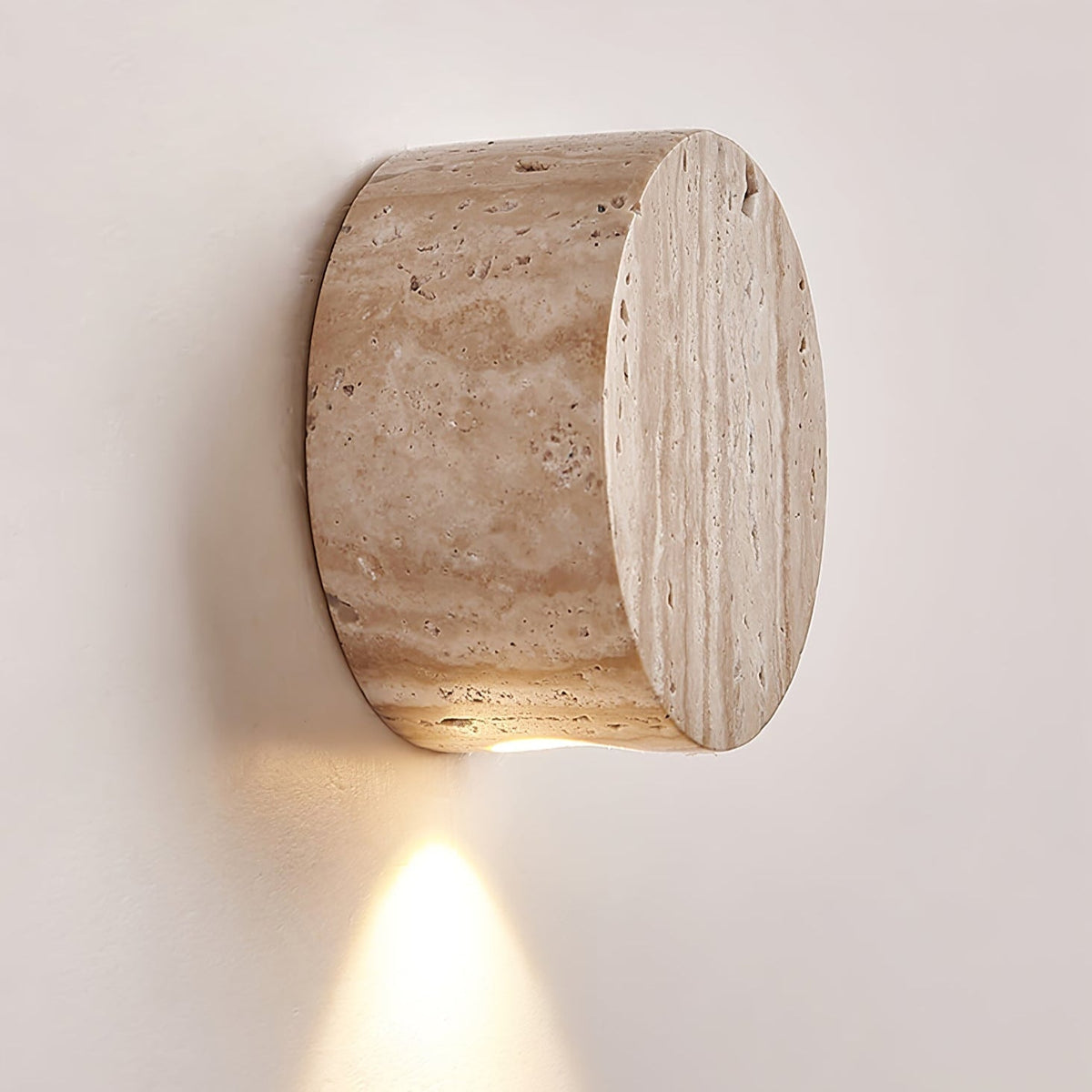Jenthor Travertine Wall Sconce