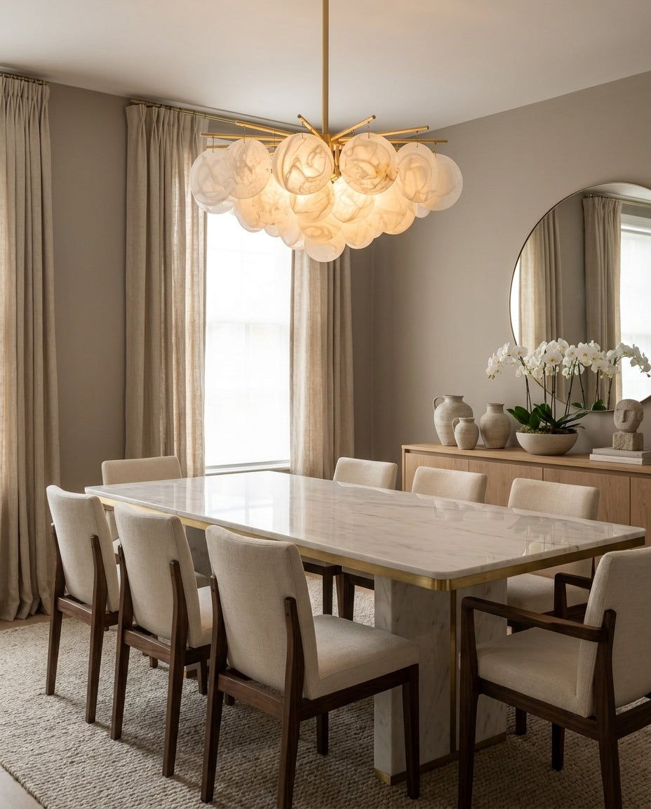 Everstone Alabaster Chandelier
