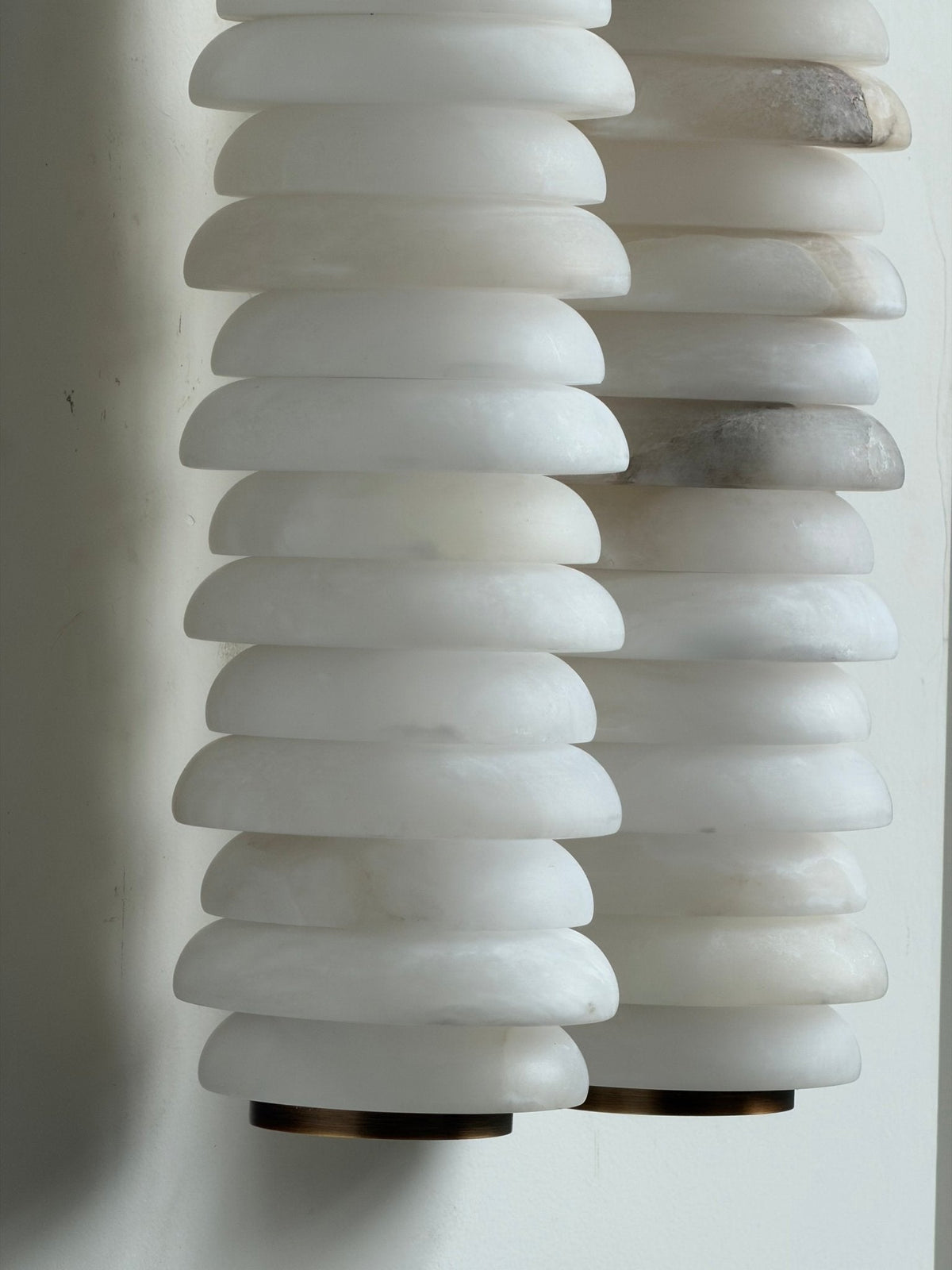 Calla Twin Alabaster Sconce