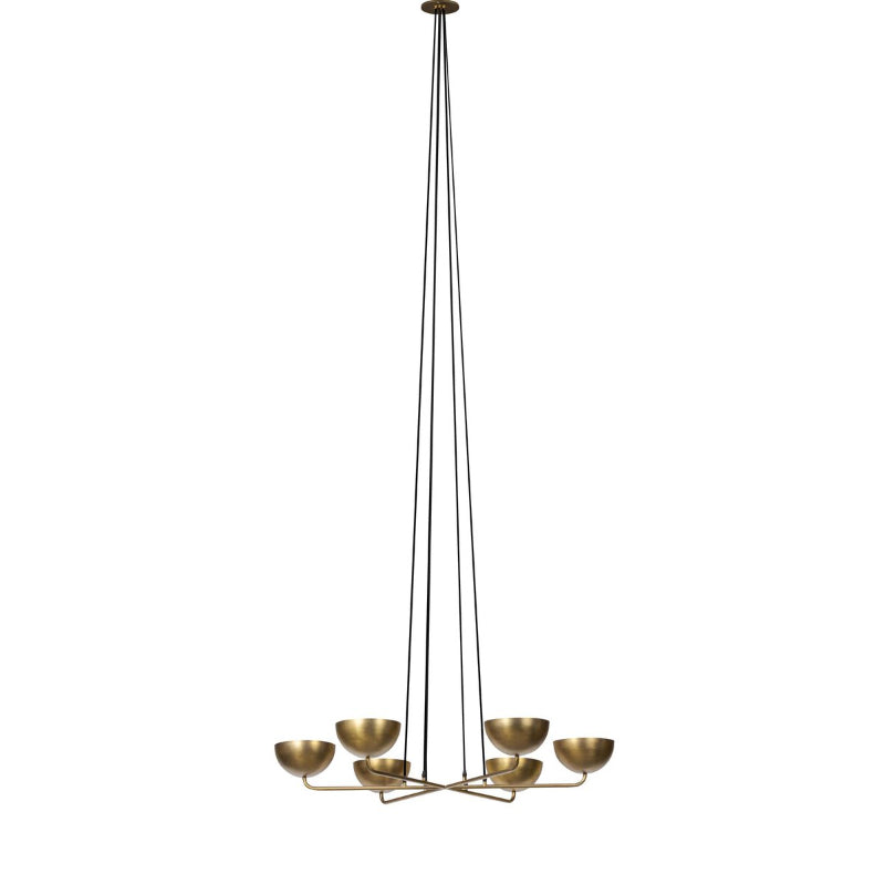 Axiom Brass Chandelier