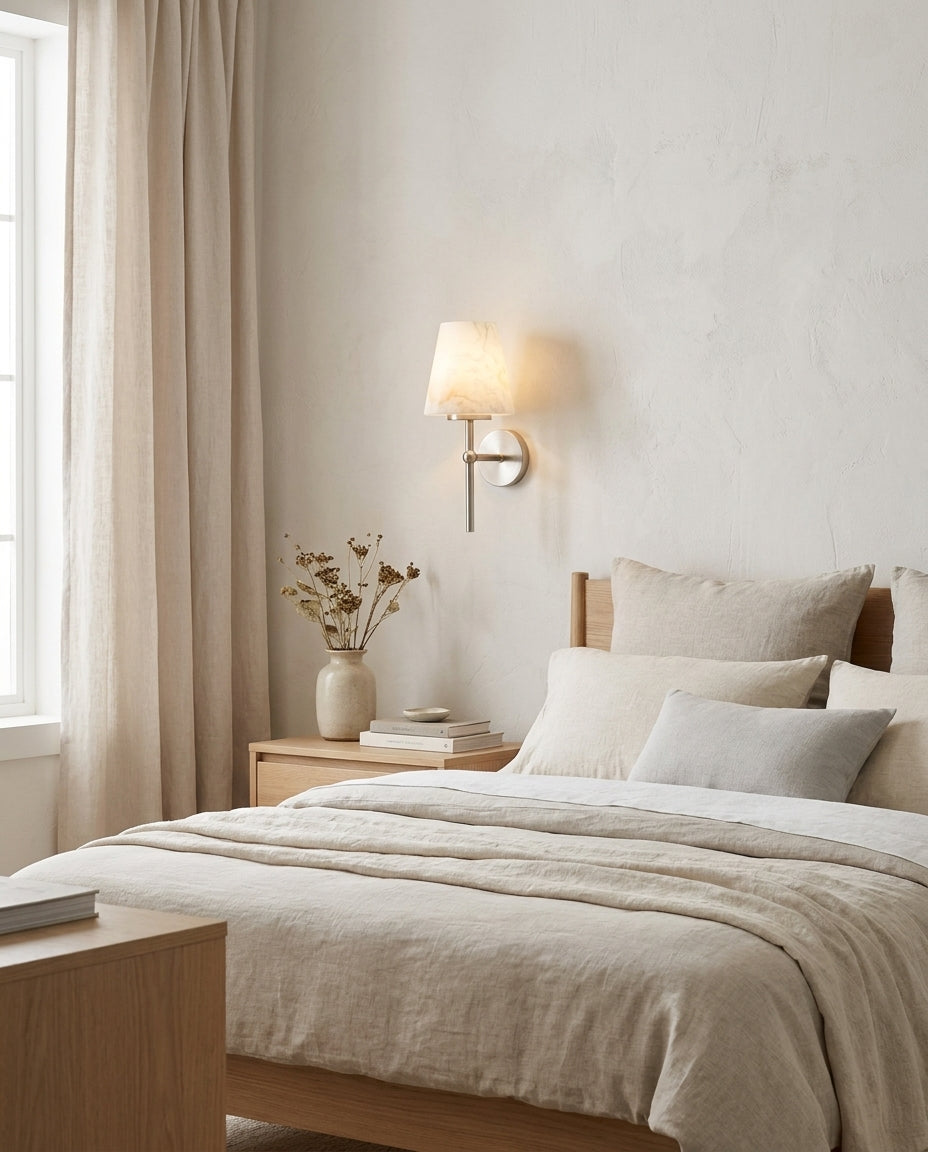 Corvenhurst Alabaster Wall Sconce