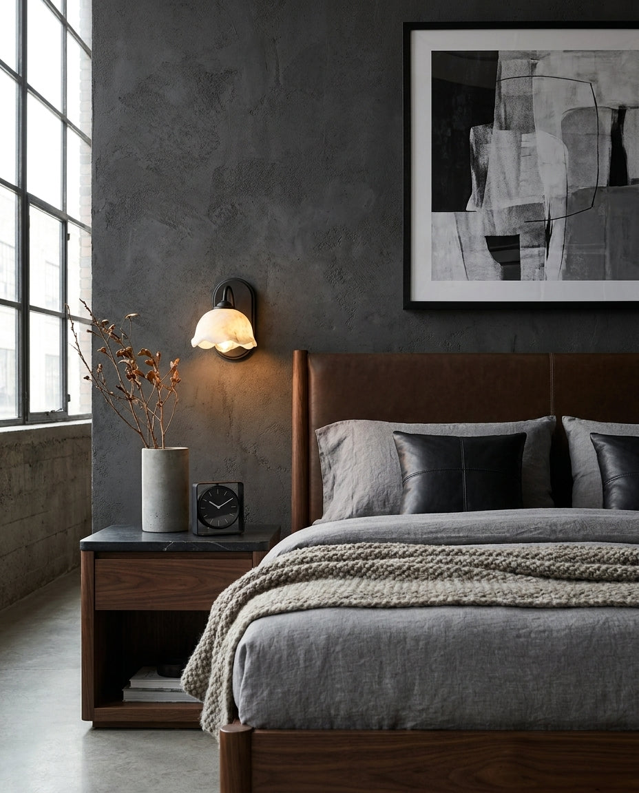 Oakenford Alabaster Wall Sconce